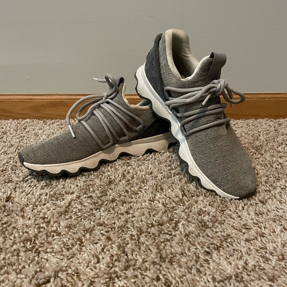 Sorel Kinetic Lace Trainers Grey Size 8 - Picture 2 of 11